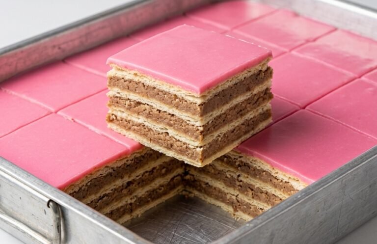 Svečane rozen kocke — najelegantniji slavski kolač