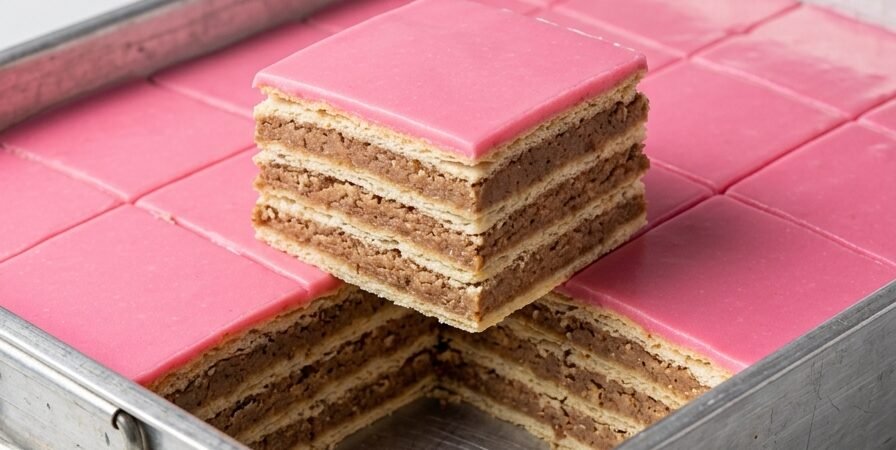 Svečane rozen kocke — najelegantniji slavski kolač