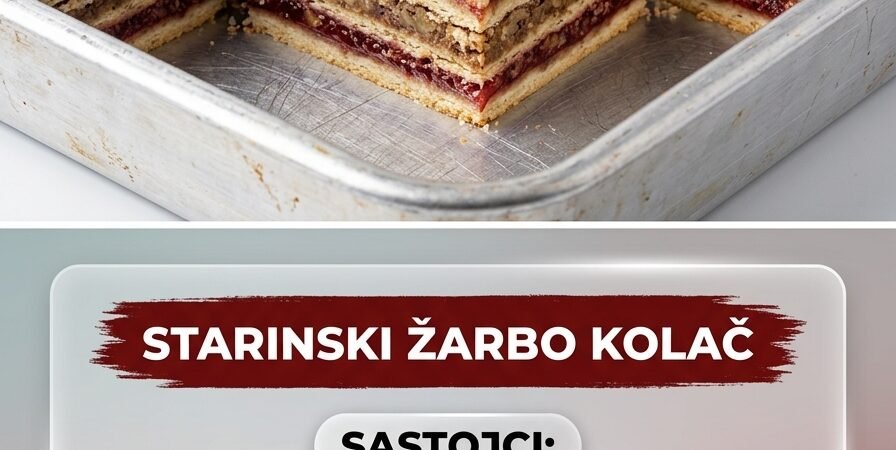 Starinski Žarbo kolač — kralj praznične trpeze