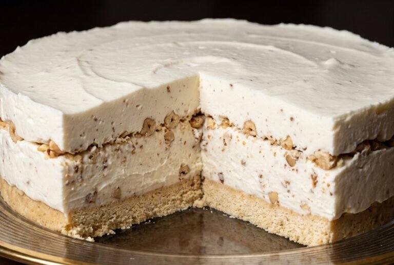Luksuzna bela torta — Kremasti lešnik klasik bez pečenja