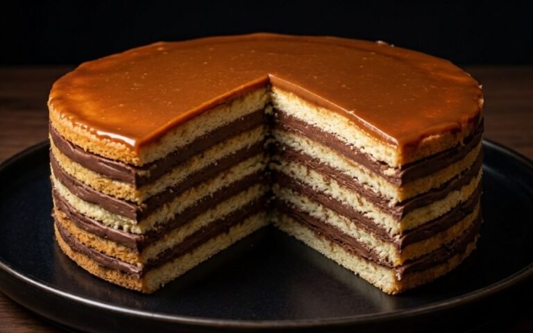 Kraljevska Doboš torta — Raskošni klasik sa svilenkastim kremom i karamelom