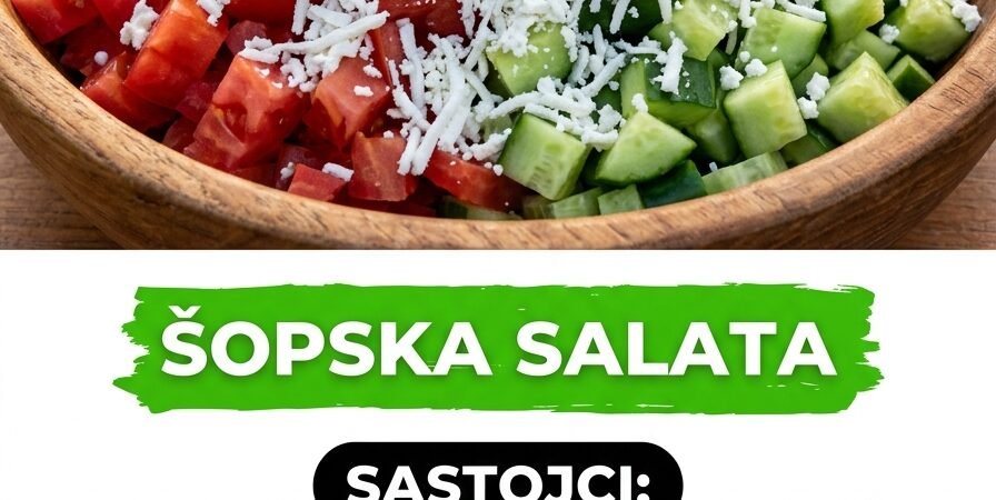 Šopska salata — Osvežavajući i tradicionalni balkanski klasik