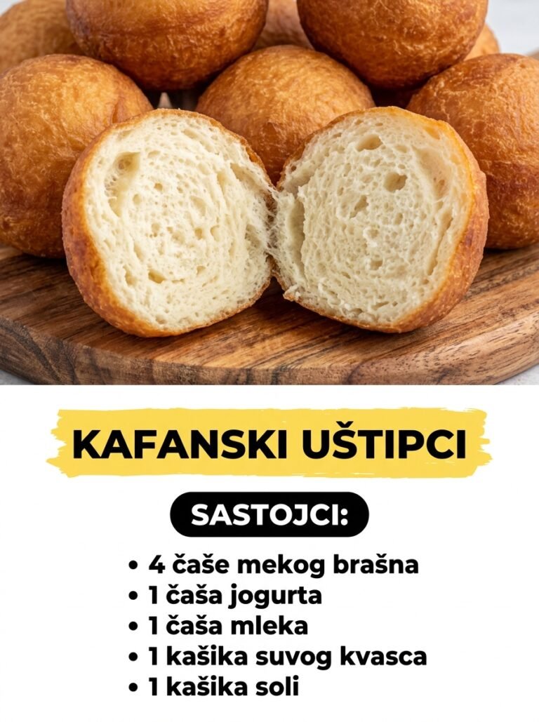 Kafanski uštipci — Savršeno vazdušasti, mekani i bez upijanja ulja