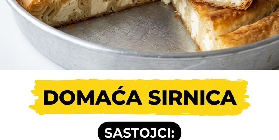 Domaća sirnica — Hrskava, sočna i motana u krug (savršen doručak!)