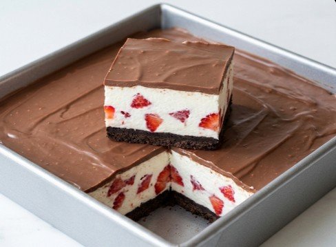 Najbolji Recept za Jagoda Kocke (Bez Pečenja)