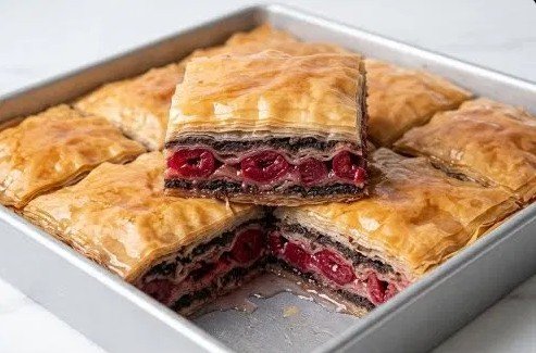 Najbolji Recept za Baklavu sa Višnjama