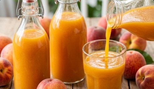 Najbolji Recept za Domaći Gusti Sok od Breskve (Bez Konzervansa)