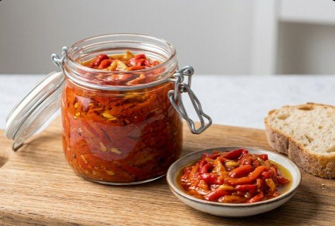 Tradicionalni Domaći Ajvar od Pečenih Paprika Roga – Najbolji Starinski Recept