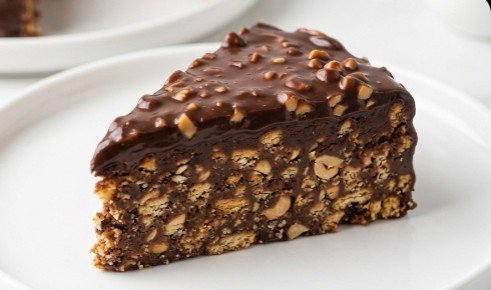 Najbolji Recept za Posnu Snikers Tortu (Bez Pečenja)
