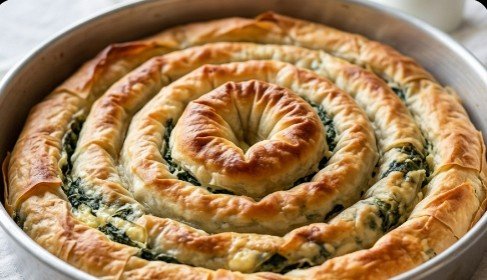 Najbolji Recept za Domaću Zeljanicu sa Spanaćem i Sirom (Pita Savijača)
