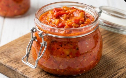 Najbolji Recept za Domaći Pinđur sa Paradajzom i Patlidžanom (Zimnica)