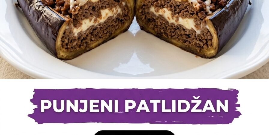 Punjeni patlidžan — Kraljevski ručak iz rerne koji osvaja na prvi griz!