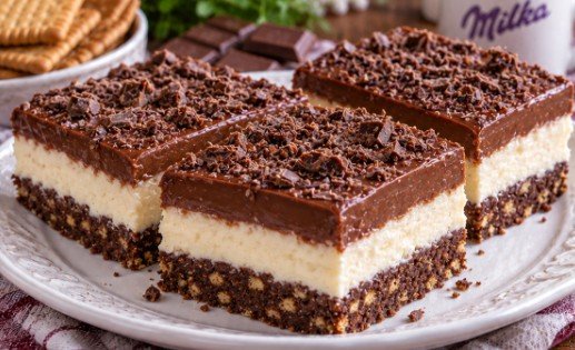 Kolač Ledena Milka bez Pečenja: Brzi Kremasti Recept sa Keksom