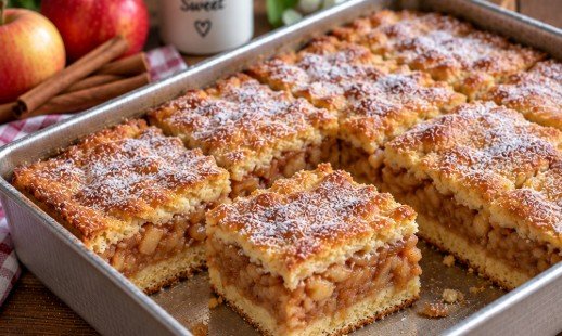 Starinska Lenja Pita od Jabuka sa Mlekom: Najsočniji Recept na Čaše
