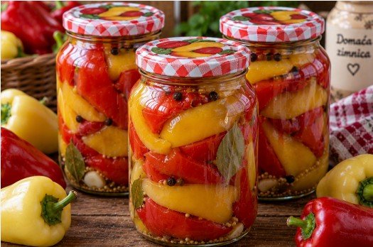 Ukiseljene Paprike na Mađarski Način sa Medom: Recept za Hrskavu Zimnicu