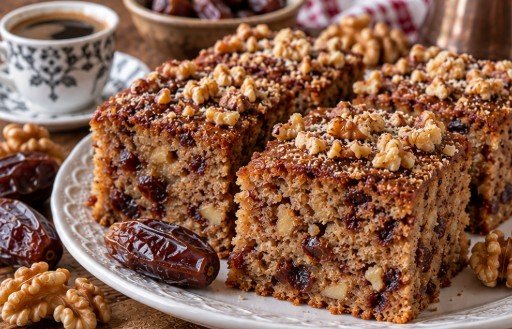 Sočni Kolač sa Urmama i Orasima: Recept za Aromatični Biskvit sa Kafom