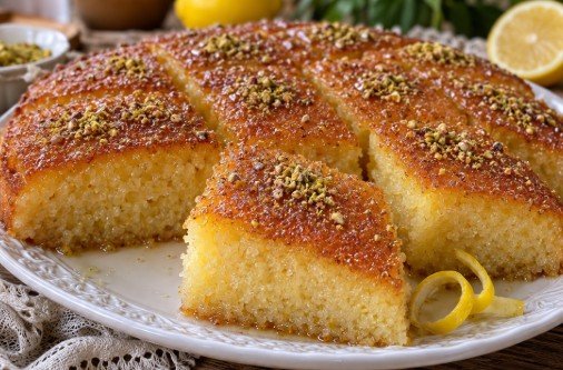 Ravanija sa šerbetom: Tradicionalni balkanski sočni kolač