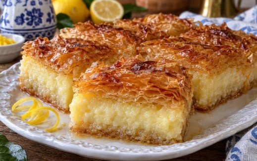 Galaktoboureko sa grizom: Tradicionalni grčki kolač sa šerbetom