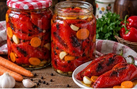 Cepkana peckana paprika: Brza pasterizovana zimnica