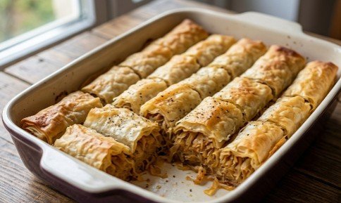 Najbolji Recept za Domaći Kupusnik (Hrskava Posna Pita sa Kiselim Kupusom)