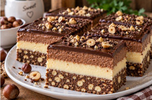 Luda torta bez pečenja: Brzi čokoladni desert sa lešnicima