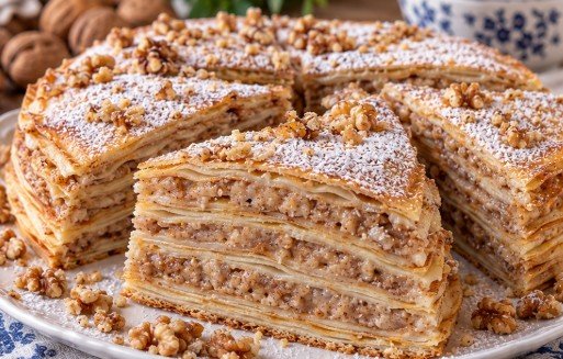 Starinske krem palačinke sa orasima – Tradicionalni recept