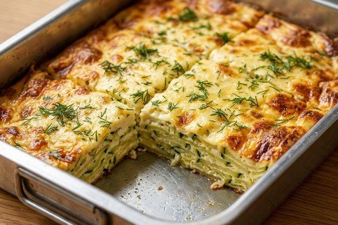 Musaka od tikvica sa sirom – Lagani bezmesni ručak