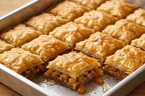 Baklava sa suvim grožđem – Bogati tradicionalni desert