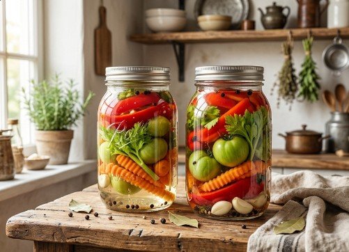 Tradicionalna Domaća Cepkana Turšija – Recept za Šarenu i Hrskavu Zimnicu