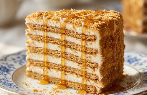 Tradicionalne Medovik Kocke – Recept za Sočni Slojeviti Medeni Kolač sa Pavlakom