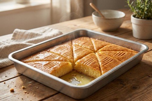 Starinske Griz Kocke iz Pleha – Sočan Tradicionalni Zaliveni Kolač
