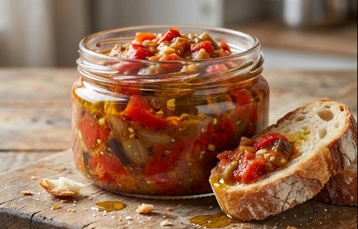 Tradicionalni Domaći Pinđur – Starinski Recept za Aromatični Seckani Zimski Namaz