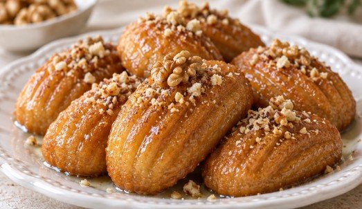 Tradicionalne Hurmašice sa Orasima – Recept za Starinsku Zalivenu Poslasticu